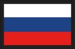 Эмблема на липучке флаг России 50X80мм - фото №1