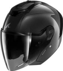 Мотошлем Shark RS Jet Carbon Skin черный  - фото №1